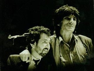 The Ron Around: Ronnie Lane (l) with Ron Wood