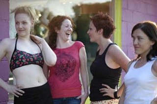 From left: T. Lynn Mikeska, Shannon Grounds, Andrea Skola, Monika Bustamante