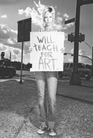 Austin High art teacher Tamara Hoover, as photographed 
by Celesta Danger. Nude photos of Hoover taken by Danger 
may cost Hoover her job.