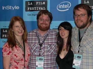 <b>Gretchen</b>'s Courtney Davis, John Merriman, Yasmine Kittles, and Steve Collins