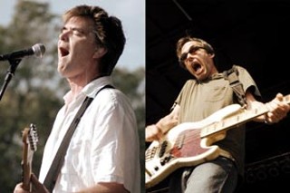 Roger Miller (l) and Clint Conley of Mission of Burma