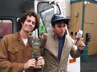 Matt Allen (l) and Sufjan Stevens