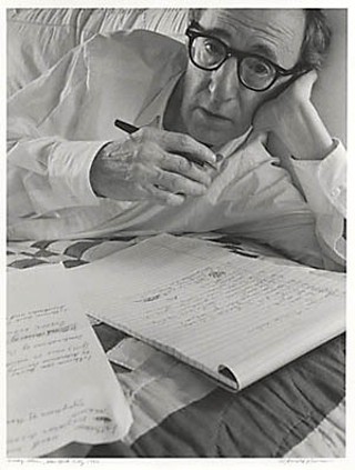 Woody Allen, New York City, 1996 by Arnold Newman