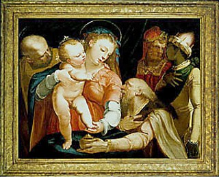 <i>Adoration of the Magi</i>, early 1550s (Matthiesen Gallery, London)