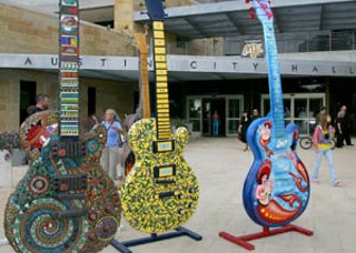 Everything's bigger in Texas: Gibson's GuitarTown Sculptures