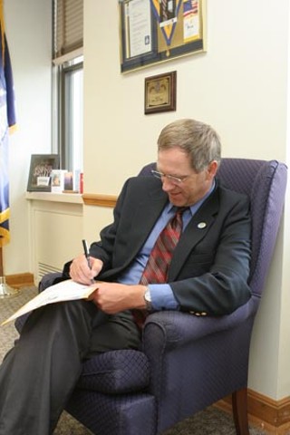 North Dakota Agriculture Commissioner Roger Johnson last August signing off on a proposed state rule allowing farmers there to legally grow industrial hemp