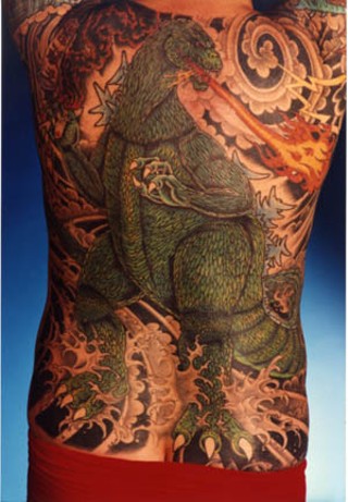 Prince of Austin meets King of Monsters. Ink by Rollo Banks.