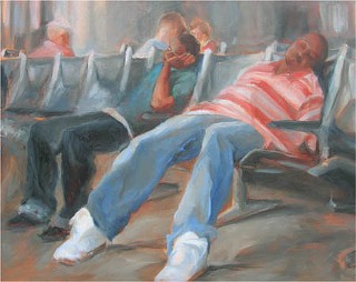 <i>Waiting on a Plane</i>, by Jessica Cook