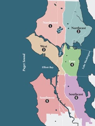 <b>Seattle:</b> Planning by Sectors<br>
Seattle has 38 approved neighborhood plans, but a
second-tier
planning structure combines neighborhoods into six
large sectors. Some
community advocates believe Austin should do the same.
Benefits could
include improved communication, accelerated learning
curves, and more
intelligent and coordinate planning for large-scale issues
such as mass
transit (transit-oriented development) and design
standards (vertical
mixed-use). Sectors also could help the Planning
Commission maintain a
better grasp of local area preferences.
<p><b><a href=http://www.austinchronicle.com/
issues/dispatch/2007-06-15/Seattle.jpg
target=blank>View a larger map here</a></b>
