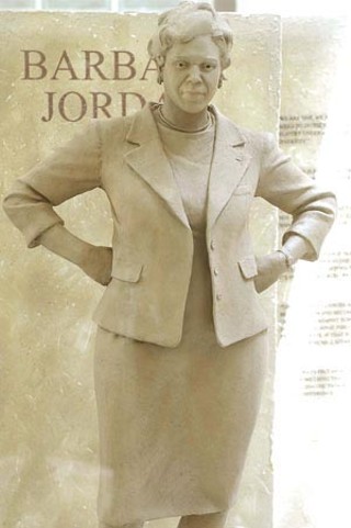 Barbara Jordan Statue: Standing like she stood up for the Constitution
