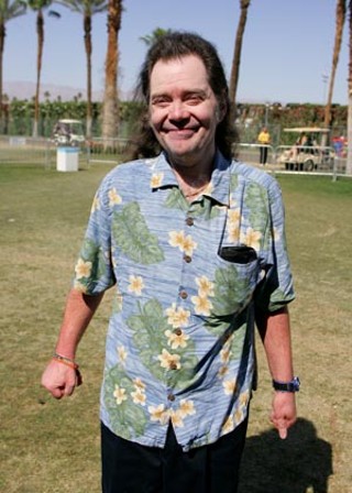 Tried to Hide: Roky Erickson backstage at Coachella '07