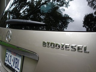 A sign of the times? This Mercedes-Benz R-series (R 320 CDI), emblazoned with a BIODIESEL emblem, is owned by Biodiesel Coalition of Texas General Council Mike Nasi. He and his wife share this vehicle and a Jeep Liberty CRD, also fueled with 99% biodiesel, a renewable fuel made from virgin and recycled veggie oil that's processed to burn in unmodified diesel engines. Biodiesel is now a $1 billion-per-year industry and Texas churns out more of the stuff than any other state.