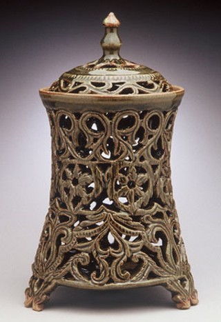 Lidded Jar by Shikha