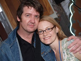 Bruce Robison picked up his Texas Heritage Songwriter's Association award last Sunday, and his lovely and talented wife, Kelly Willis, joined him onstage for a few numbers.