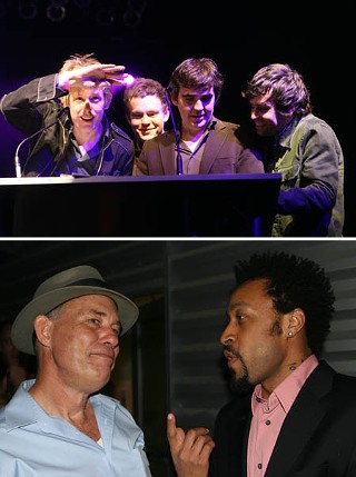 Top: Spoon<br>Bottom: Jon Dee Graham and Brannen Temple