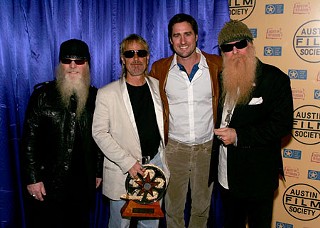 Luke Wilson inducts ZZ Top at the Texas Film Hall of Fame