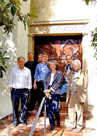 The 2007 CNU Jury: (l-r) Stefanos Polyzoides, Moule & Polyzoides Architects and Urbanists; Andrés Duany, Duany Plater-Zyberk & Co.; Susan Van Atta, Van Atta Associates; Vince Graham, I'On Group; Hillary Brown, New Civic Works; Rick Cole, city of San Buenaventura; Kjell Forshed, Brunnberg & Forshed Architecs