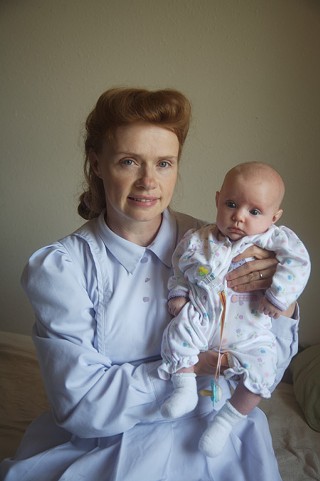 FLDS mother Rebecca Steed and baby