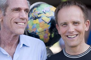 Conspirare Executive Director Erich Vollmer (l) and Artistic Director Craig Hella Johnson