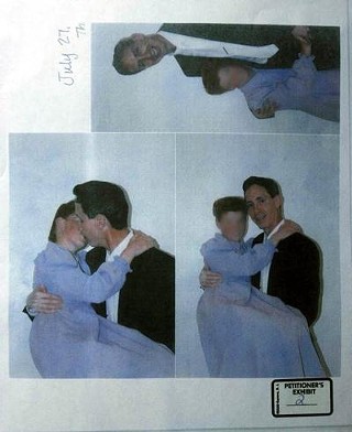 Creepy photos of Warren Jeffs and his bride (one of Teresa Jeffs' stepmothers), allegedly 12 at the time these were taken, were filed with court documents.