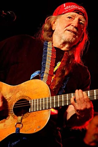 Willie christens Willie's Place, June 30, 2008
