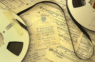 To Whom It May Concern: Stevie’s request for feedback, center, from the Hole Sound Recording Stash
