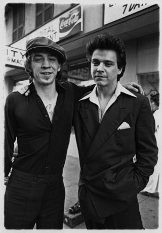 Stevie and Jimmie Vaughan, April 1978. Some of these images have never been published.