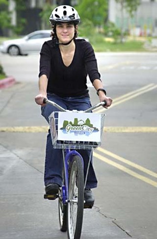 City Bike Project Manager Annick Beaudet