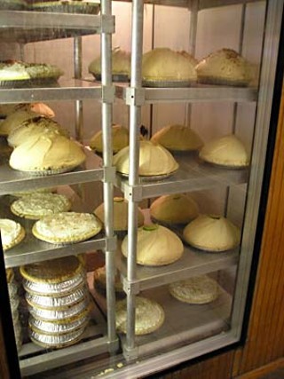 Pie Safe at Bluebonnet Cafe