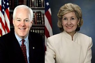 Cornyn and Hutchison: Well, DC can be chilly this time of year