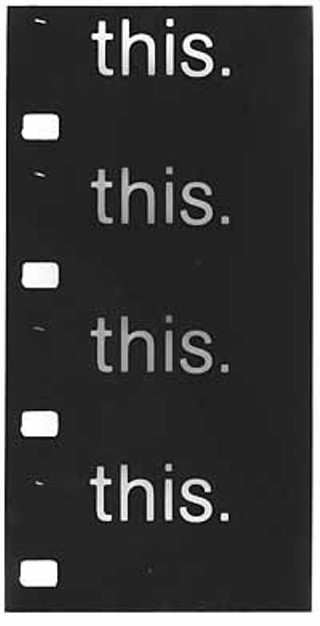 <i>So Is This</i> by Michael Snow