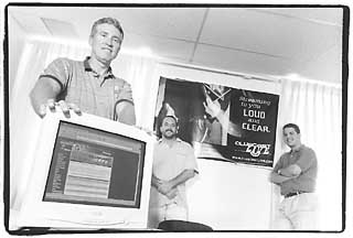 (l-r): Timothy Gentz, Jason Wright, and James Weiss.