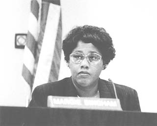 Margie Bingham, who chairs the tax credit subcommittee, is one of a few who understand the agency's complex housing program.