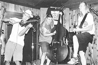 One of the Bad Livers' fabled Monday night Saxon Pub gigs