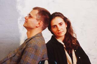 Barna Kantor and his assistant Mireille Fornengo