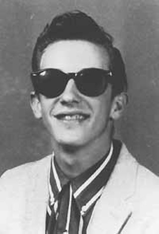 Doug Sahm from the Sam Houston High yearbook 1957-58
