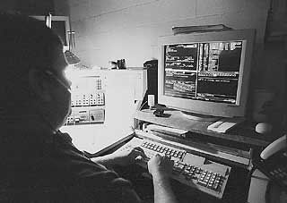 With the city's outmoded communication system, radio dispatchers serve as the only link between police officers and other emergency crews.