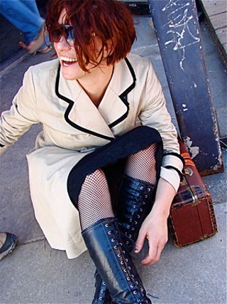 Amanda Palmer at the Paste Party