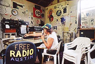 Microradio advocate Reckless of Free Radio Austin