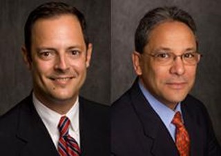 Anchia (l) and Isett: Reaching across the aisle to fix a wrong