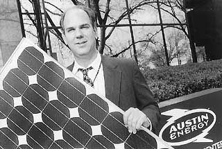Mark Kapner, a former solar energy entrepreneur, now heads Austin Energy's Green Choice program.