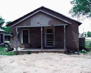 Joe Moore's dilapidated house in the heart of Tulia's black neighborhood does not suggest affluence, despite prosecutors' portrayal of him as the kingpin.