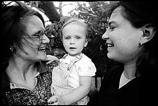 Tami Brandenberger, Lilly, and Julie Andersen