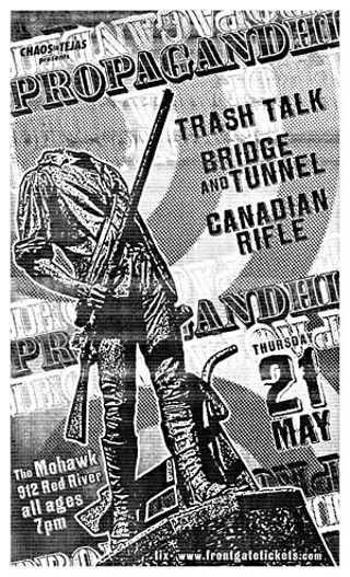 Poster by local artist Jack Barfield