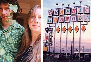 David Bonner and Kelly Blanscet of Graphic Granola