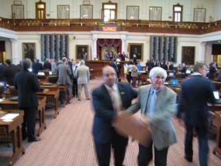 Bye, bye, House floor. See you real soon