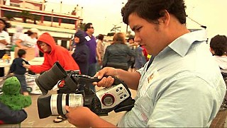 William Gomez (production still from <i>Ike: A Documentary</i>)