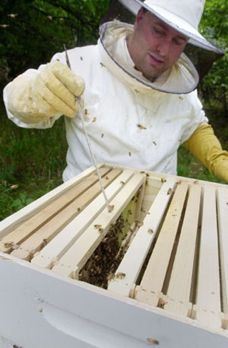 Konrad Bouffard and Round Rock Honey