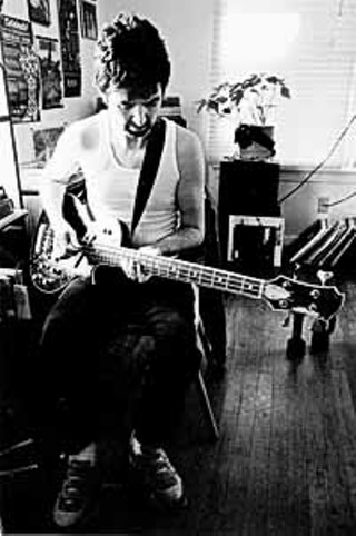 Ronnie Lane at home in Austin