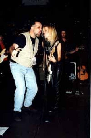 Someone suggested that maybe Denberg had a few too many the night of KGSR's 10th anniversary party when he joined Shelby Lynne on the <i>Austin City Limits</i> soundstage for a cover of the Beatles' Don't Let Me Down.